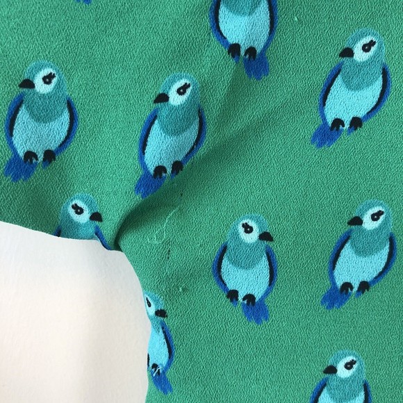 LOFT Sheath Dress Parrot Print 3/4 Sleeve Office Work Kitchy Small NWT’s - Picture 12 of 12